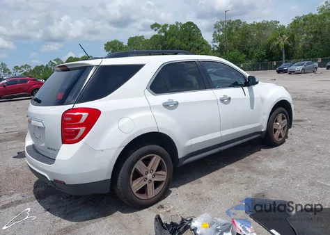 2016 Chevrolet Equinox Lt из США, поврежденный, VIN 2GNALCEK9G6211987